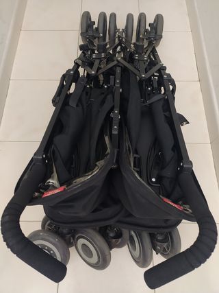 Carrito gemelar McLaren plegable