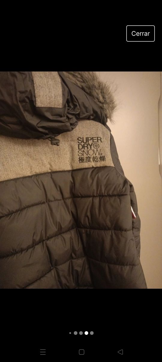 Abrigo plumón Superdry chica