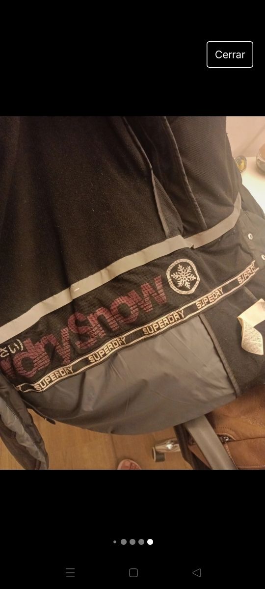 Abrigo plumón Superdry chica