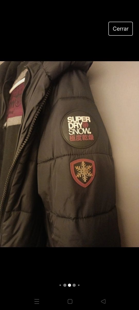 Abrigo plumón Superdry chica