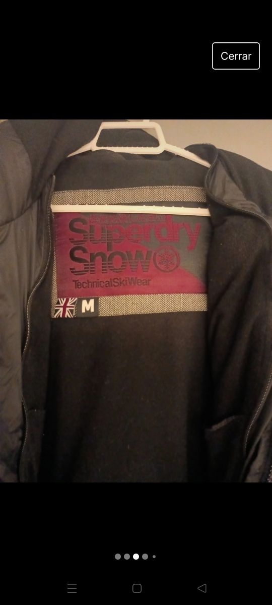 Abrigo plumón Superdry chica