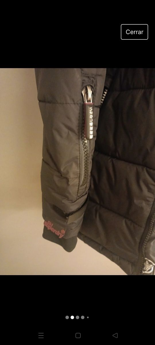 Abrigo plumón Superdry chica