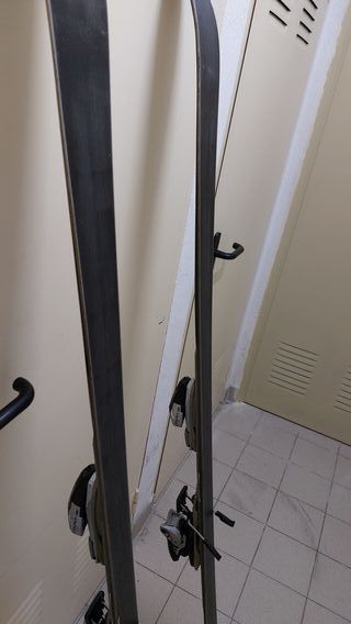 Esquís Fischer 1'60 alto con fijaciones