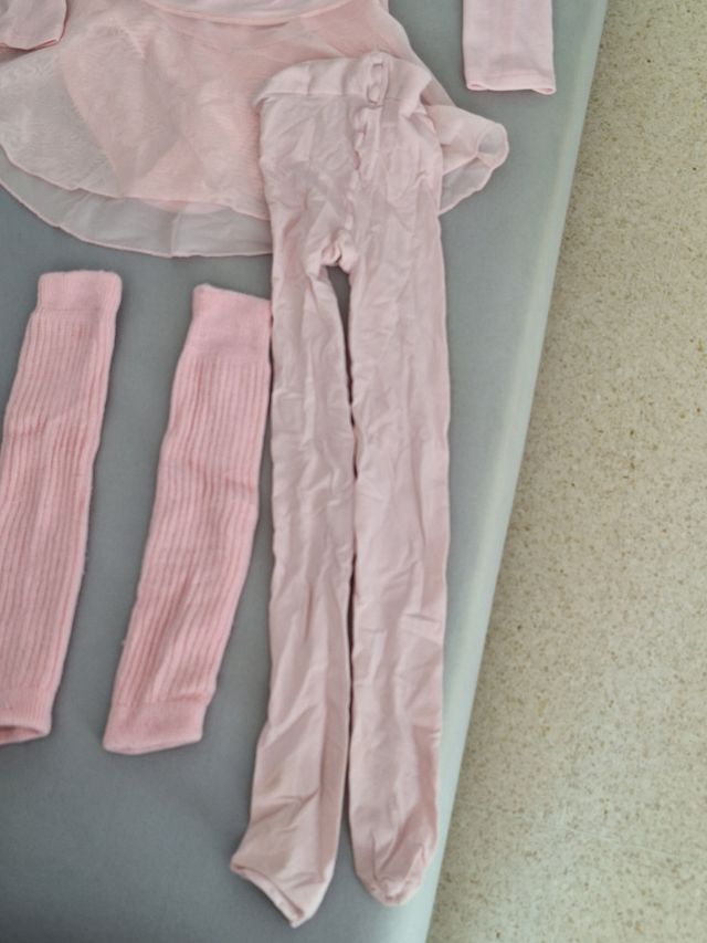 Ballet, maillot, falda tul rosa