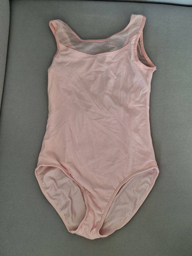 Ballet, maillot, falda tul rosa