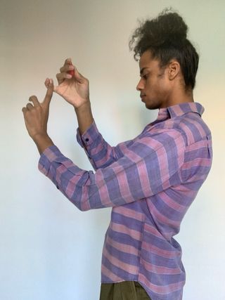 Camisa seda Ralph Lauren