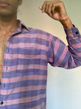 Camisa seda Ralph Lauren