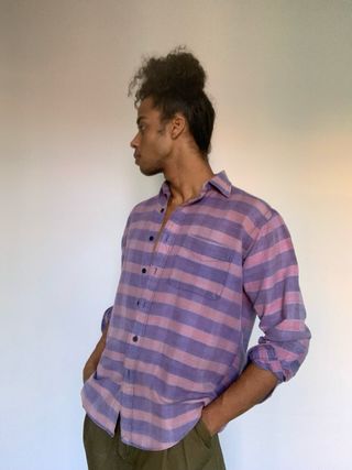 Camisa seda Ralph Lauren