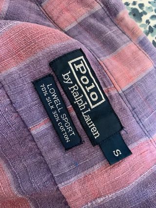 Camisa seda Ralph Lauren