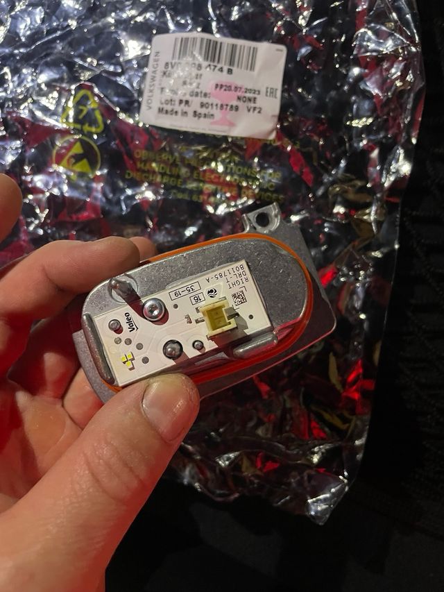 Modulo led faro derecho audi rs3