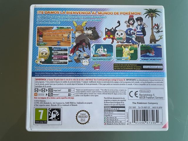 POKEMON LUNA 3DS