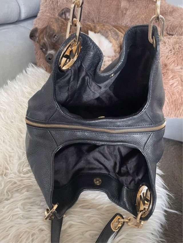 Bolso original de piel michael kors