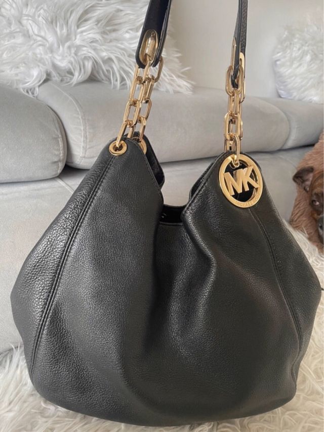 Bolso original de piel michael kors