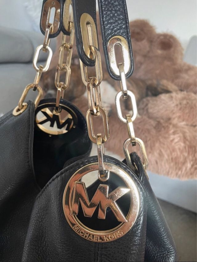 Bolso original de piel michael kors