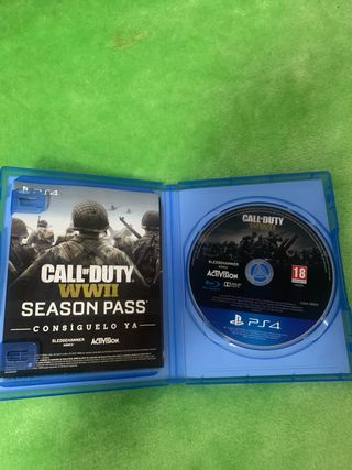Juego Call of Duty WWII PS4