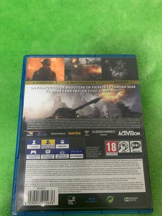 Juego Call of Duty WWII PS4