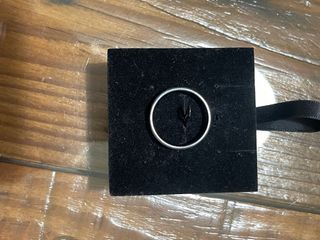 Anillo Alianza Negro de Hematita