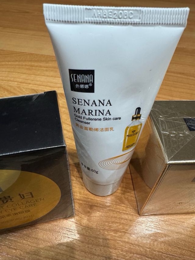 Pack de cremas de oro con acido hialuronico