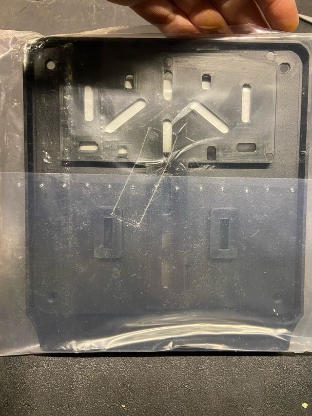 Porta targa Moto Italia