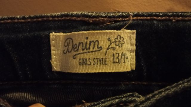 Vaquero Denim talla 13/14 años
