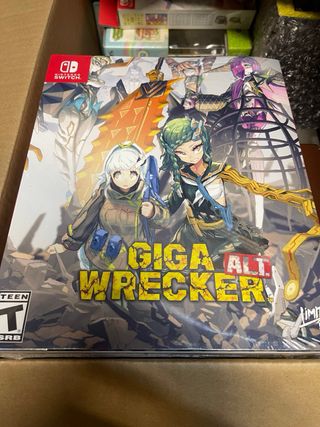 Giga wrecker Nintendo switch precintado