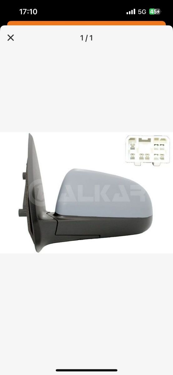 Retrovisor izquierdo CHEVROLET