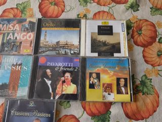 Lote de 9 CDS musicas clásica varia
