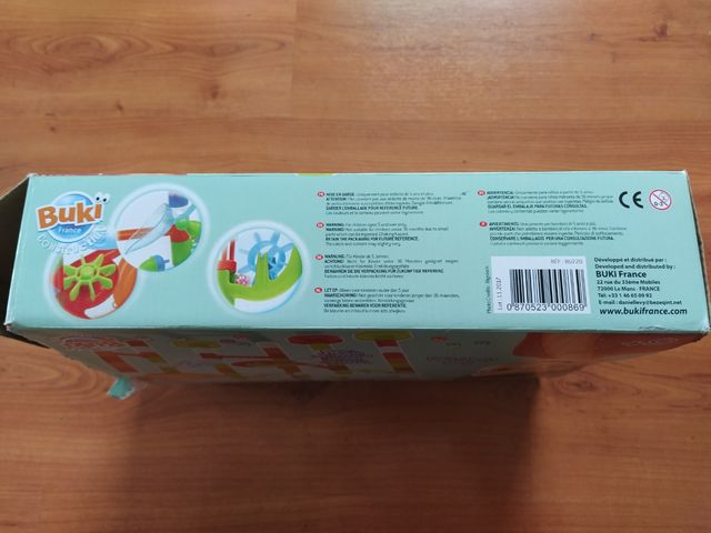 Laberinto de canicas Construcción Buki