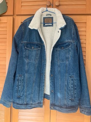 Chaqueta Tejana Borreguito Hombre