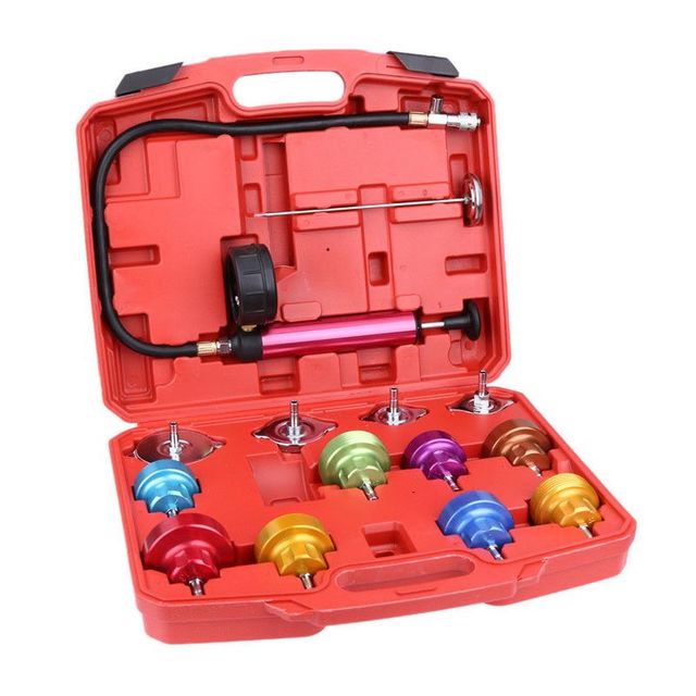 Comprobador de fugas del circuito de refrigeración