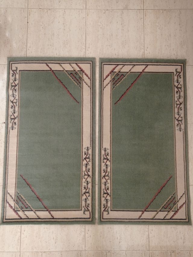 2 Alfombras individuales 