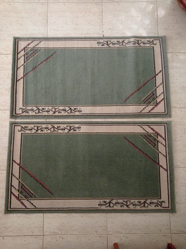 2 Alfombras individuales 