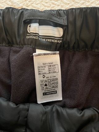 Pantalón wedze nieve niño/a