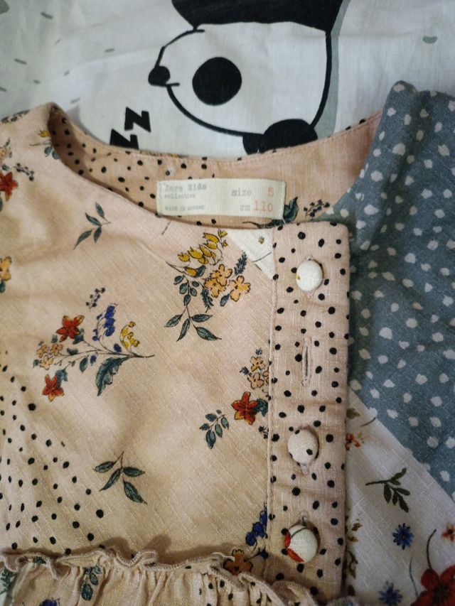 Vestido patchwork niña 4