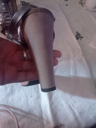 Sandalias plata fiesta