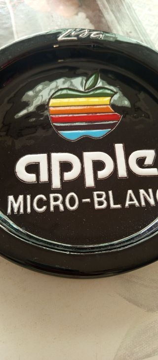 Cenicero Apple Lisa vintage