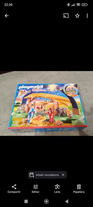 Portal de belén Playmobil 