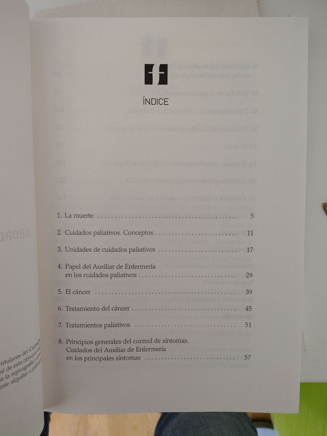 Cuidados paliativos. Abordaje de los profesionales