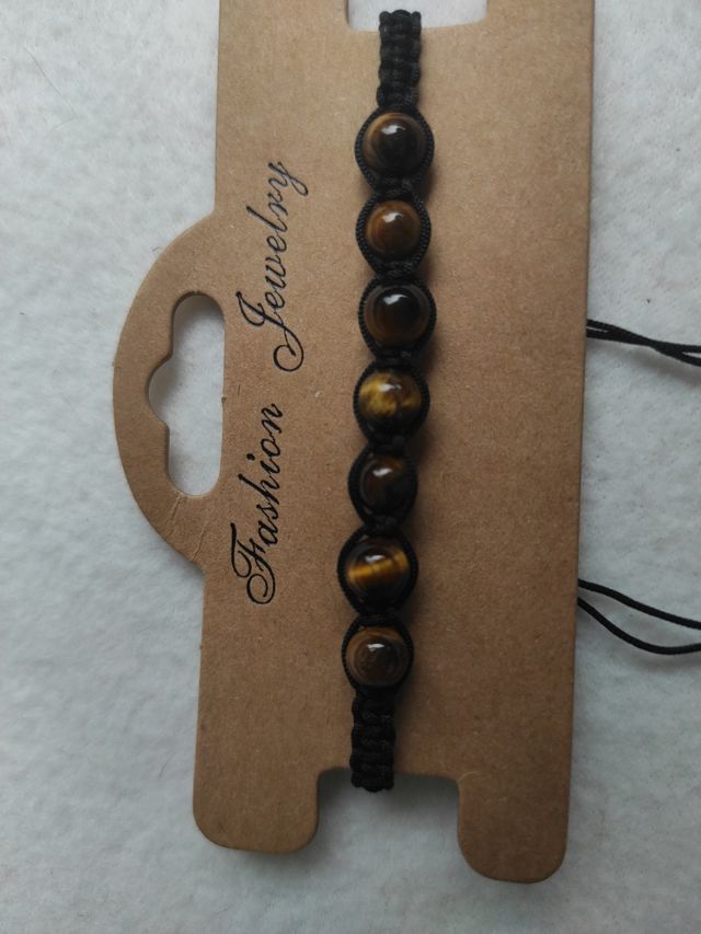 Pulsera mineral ojo de tigre
