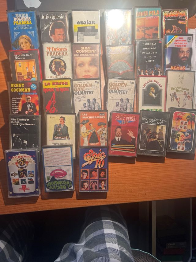 CASSETTES CINTAS AUDIO ORIGINALES AÑOS 70 y 80.