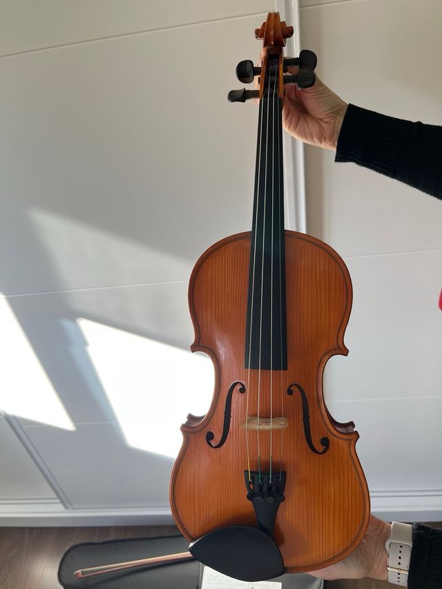 Violino 3/4 in ebano fatto a mano