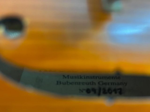 Violino 3/4 in ebano fatto a mano