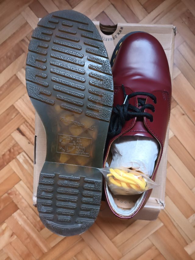 Zapatos Dr martens 1461 num 39 cherry red