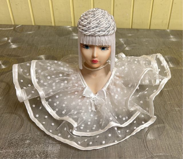 Busto bambola vintage