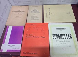 Lote solfeo partituras clásica aprendizaje