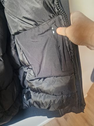 Cazadora bomber negra