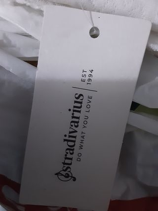 Blusa manga larga Stradivarius negra M algodón