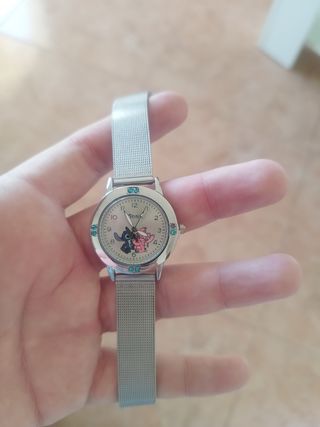 Reloj de Stitch y ángel nuevo