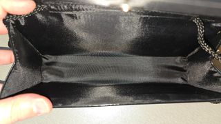 Bolso negro de fiesta