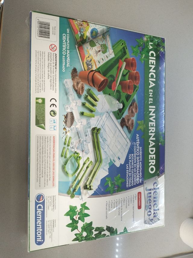 Juego "La Ciencia en el Invernadero"